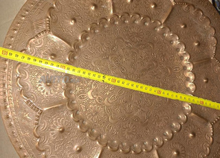 Plateau en cuivre lourd