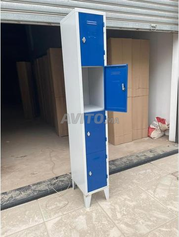 RANGEMENT MÉTALLIQUE  VESTIAIRE ROBUSTE FÈS