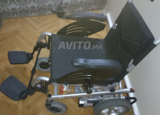 fauteuil roulant électrique a feux signalisation