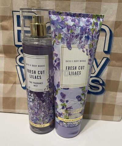 🌸 زهور الليلك المقطوفة حديثًا – منتجات الحمام والجسم