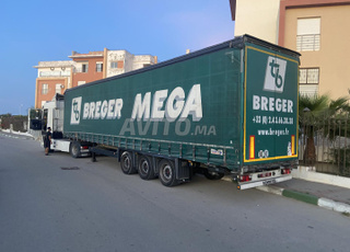 remorque bâchée schmits méga