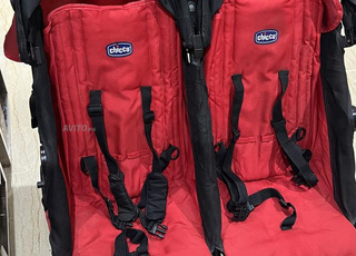 عربة أطفال مزدوجة للبيع