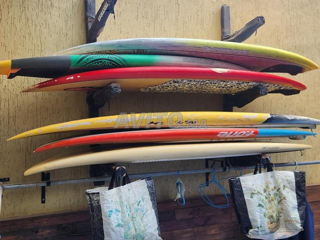 للبيع مجموعة من ألواح التجديف SUP في حالة جيدة جداً
