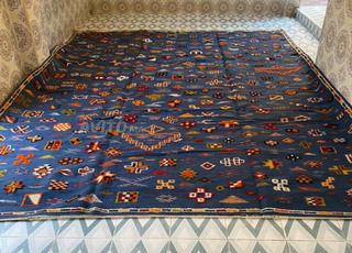 Tapis Taznakht tissé à la main de haute qualité