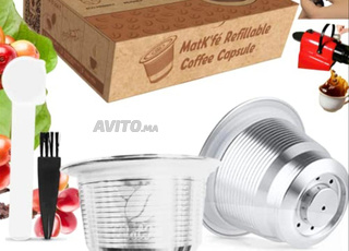 2X capsule rechargeable café Nespresso