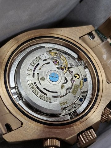 ساعة رولكس بحركة سويسرية أوتوماتيكية 🇨🇭❤️‍🔥❤️‍🔥