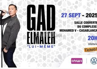 2 billets cat 2 Gad Maleh 27 sept