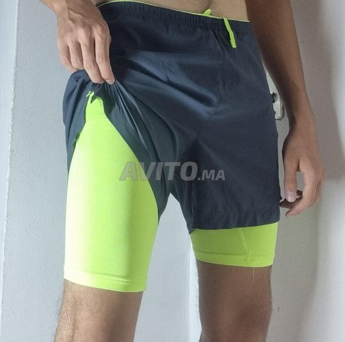 شورت رياضي بطبقتين