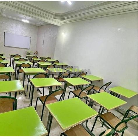 table scolaire double dans toute la ville