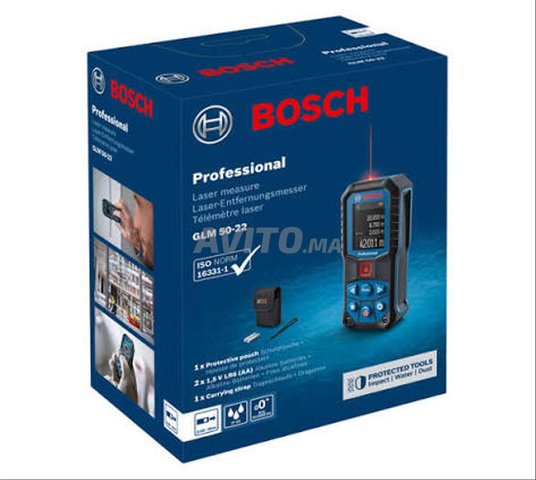 Télémètre laser Bosch GLM 50-22 – Neuf