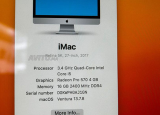 PC iMac en très bon état