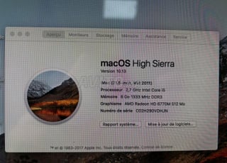 2 pc iMac très bon état