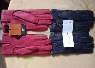 Gants en vrai daim