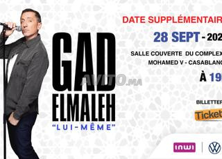2 billets gad el maleh (CAT 3) 9/28