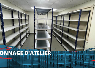 Rayonnage léger – Dimensions modulables