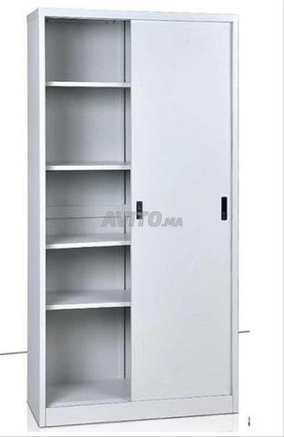 armoire haute steeplechase bi-color grise