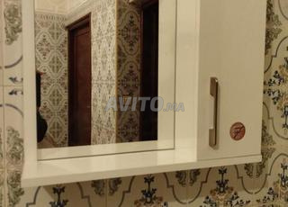 Miroir salle de bain avec rangement et spot
