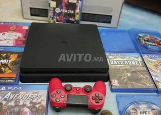 بلاي ستيشن 4 سليم و 11 لعبة فيديو جيدة