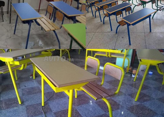 Tables et chaises pour les salles de classe Centres d'apprentissage Mobilier