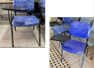 CHAIR AVEC ÉCRITOIRE POUR FORMATION