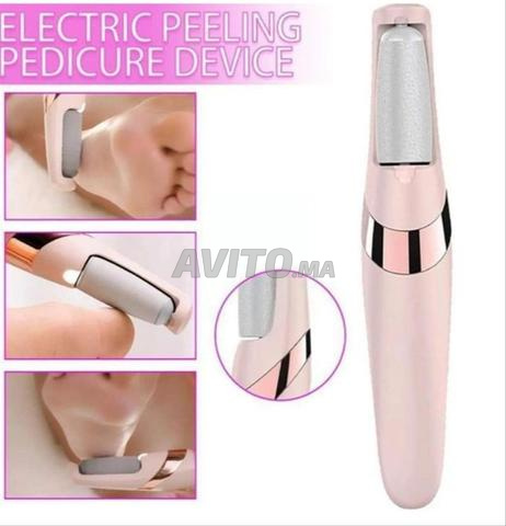 Appareil de pédicure électrique – Élimine la peau morte et les callosités