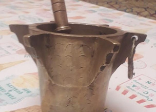 Moulin à épices en cuivre