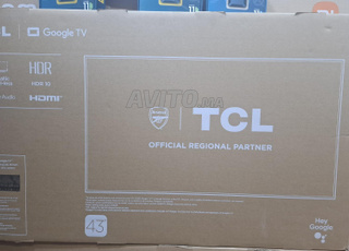 TV TCL 43 QLED 2026 S5K Google TV