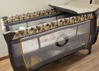 Lit parapluie et staff