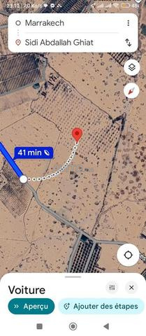 أرض للبيع تيتر طريق أمزميز لبناء مشروع فيلات