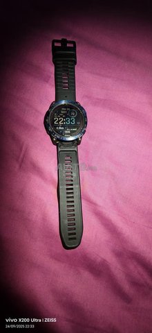 montre Garmin fenix 7x Pro solaire saphir