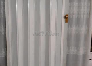 Porte accordéon en résine