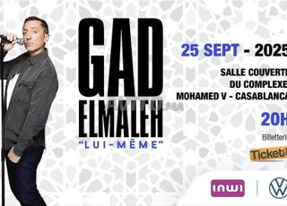 Ticket Gad El Maleh - Catégorie 1 - 25/09