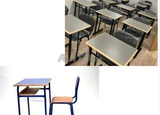 معدات مدرسية للبيع: طاولات وكراسي
