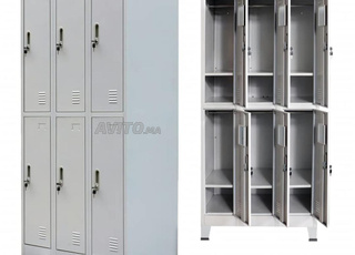 Vestiaire métallique 4 portes/vestiaire monobloc
