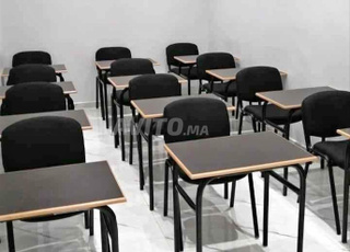 Table pupitre double places 
Mobilier scolaire