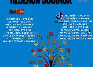 Abonneé instagram et