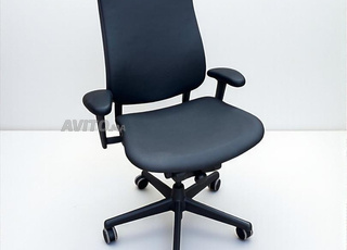 Fauteuil de direction Herman Miller Celle cuir