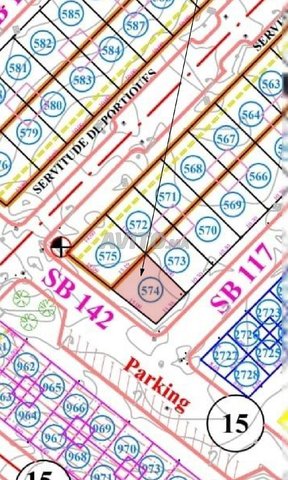terrain chouka bien ensoleillé pour immeuble R3