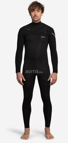 Combinaison surf Néoprène 4/3 mm Homme - 900 noir