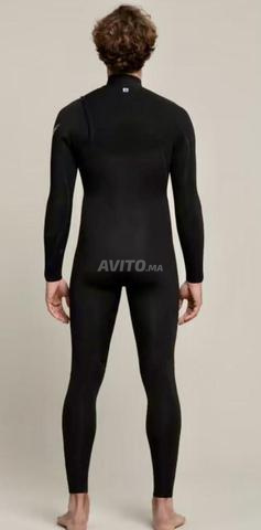 Combinaison surf Néoprène 4/3 mm Homme - 900 noir - 2