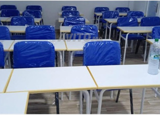 chaise écritoires / ISO table scolaire pupitre