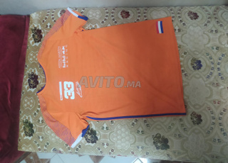 Chemise Aston Martin Red Bull pour hommes grande taille orange Max