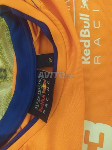 Chemise Aston Martin Red Bull pour hommes grande taille orange Max - 2