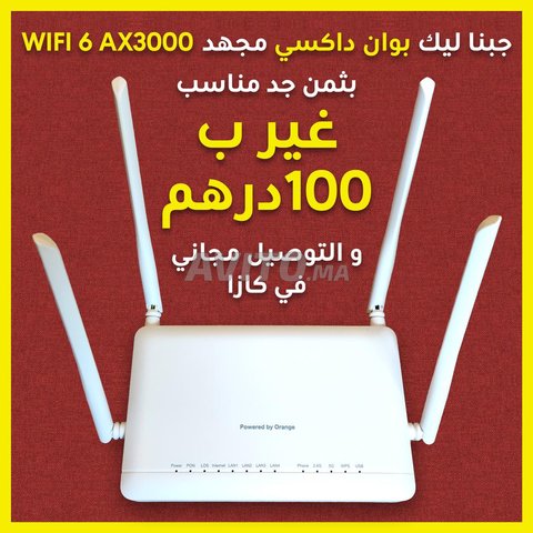 Point d'accès ZTE f6600p wifi 6 AX3000 5Ghz/2.4Ghz