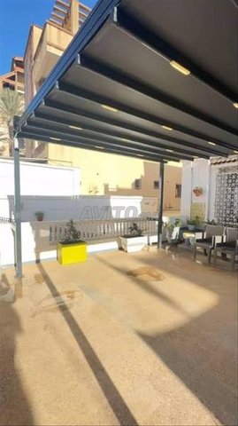 Pergola aluminium toile rétractable