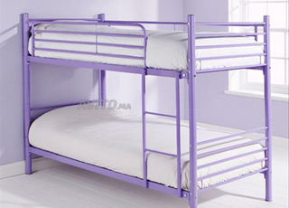 Lit métallique pour chambre partagée