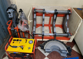 Machine soudage tuyau polyéthylène pehd 630mm