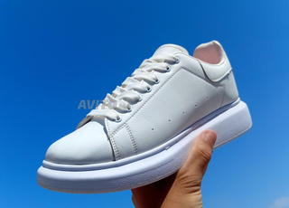 Espadrille Alexandra blanche portée 3 fois