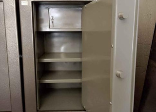 Coffre-fort blindé mécanique 200kg H80cm