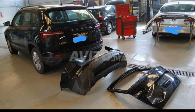 coffre et pare choc arrière skoda karoq 2025 - 2